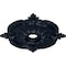 Ekena Millwork Benson Classic Medallion (Canopies up to 6 1/2"), 28 3/8"OD x 3 3/4"ID x 1 5/8"P, Midnight Dream CM28BEMDF - alternate 2